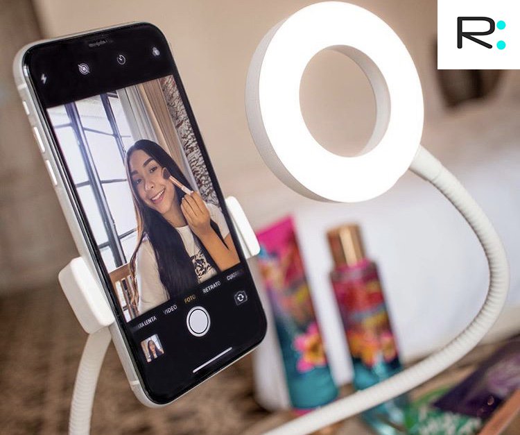 RingTik™  Selfie Led With Phone Holder